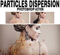 极品PS动作－粒子发散：Particles Dispersion Action